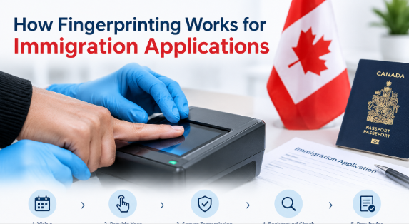 How Fingerprinting Works for Immigration Applications